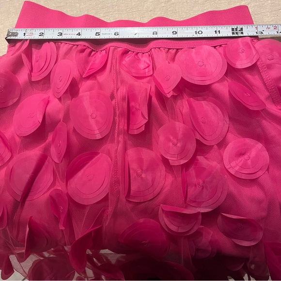 Polka Dot Applique High Waisted Skirt - Picture 16 of 16